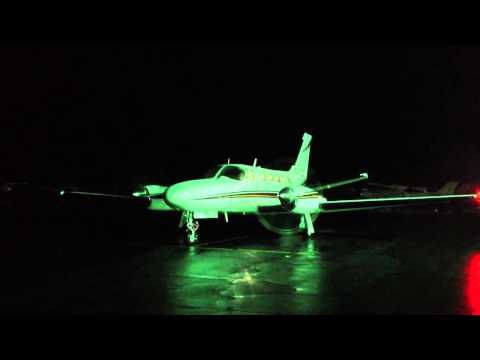 Youtube: Cessna 441 Conquest Night Start Up and Taxi