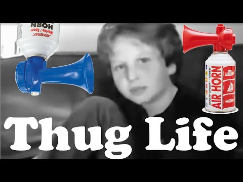 Youtube: [Airhorn] Thug Life Music!