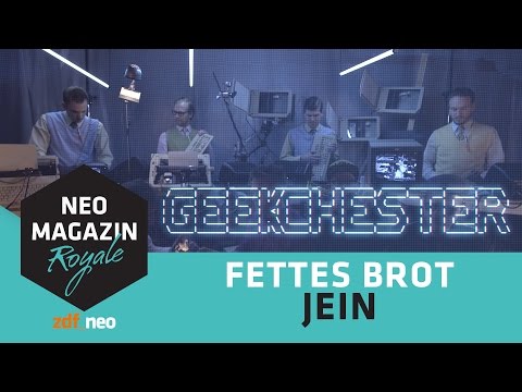 Youtube: Fettes Brot feat. Geekchester - Jein | NEO MAGAZIN ROYALE mit Jan Böhmermann - ZDFneo