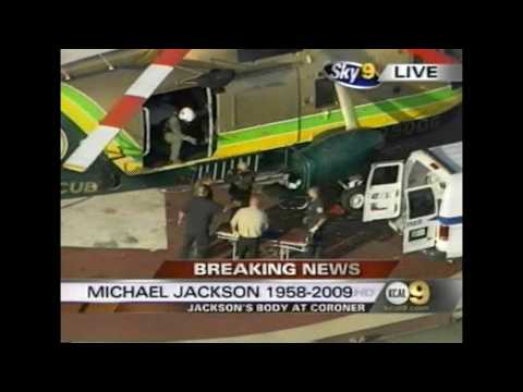 Youtube: MICHAEL JACKSONS DEAD BODY - TAKEN BY THE CORONERS