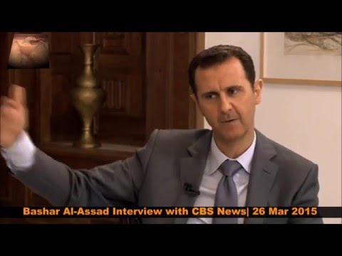 Youtube: President Assad Interview with Charlie Rose-CBSNEWS| 29 Mar 2015