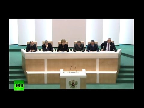 Youtube: Внеочередное заседание Совета Федерации