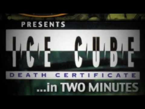 Youtube: Ice Cube Death Certificate Megamix