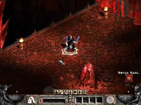 Youtube: Diablo 2 dificuldade; inferno. Baal é muito fraco^^