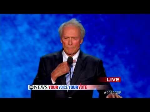 Youtube: Clint Eastwood RNC Speech (COMPLETE): Actor Assails Obama Through Empty Chair