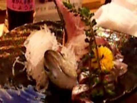 Youtube: Live sashimi