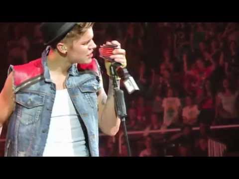 Youtube: Justin Bieber Rack City/ Die in your Arms- San Jose 6/26/13 HD