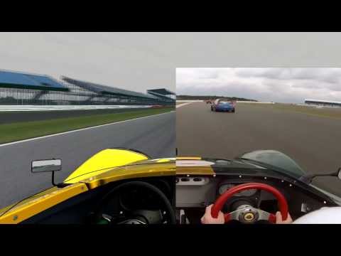 Youtube: Assetto Corsa: Lotus 2 Eleven at Silverstone International VS. Real