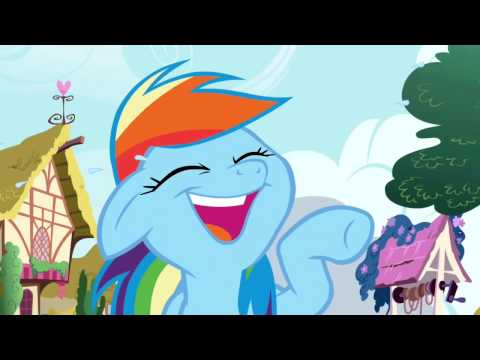 Youtube: Rainbow Dash - (laughing)