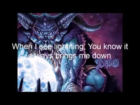 Youtube: Dio-Rainbow In The Dark (With Lyrics)