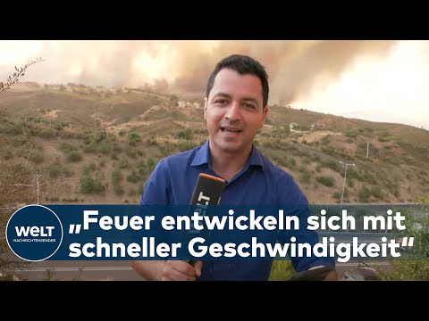 Youtube: FLAMMENINFERNO: WELT-Reporter Koop - So kämpft die Feuerwehr gegen Feuer vor den Toren Athens