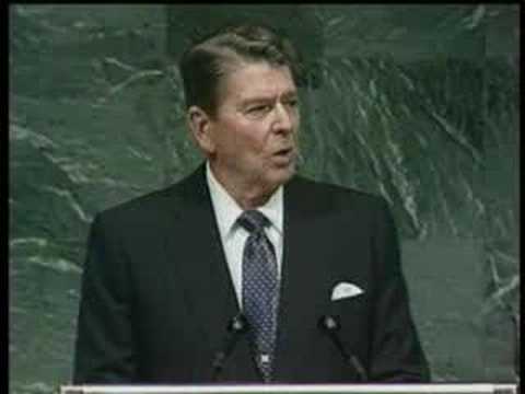 Youtube: Reagan's ALIEN speech to UN