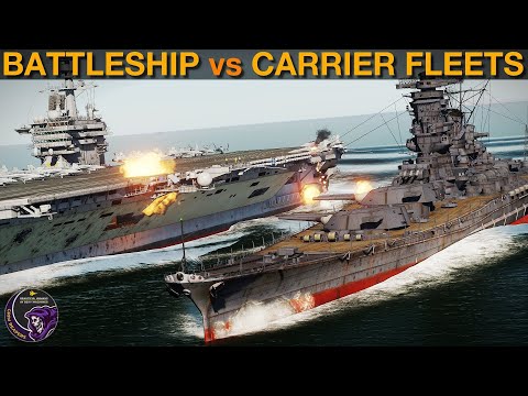 Youtube: Can A WWII Battleship Super Fleet Beat A US Carrier Group? (Naval 13a) | DCS WORLD