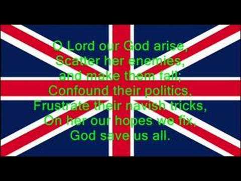 Youtube: God Save The Queen - British National Anthem
