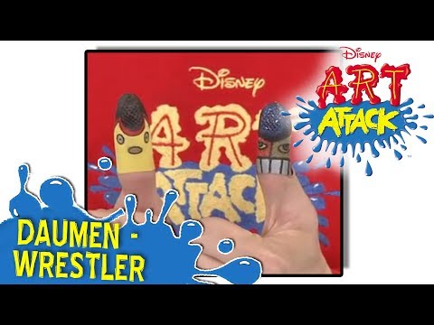 Youtube: Art Attack Bastelclip #3 - Daumen-Wrestler