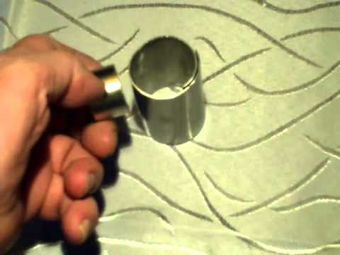 Youtube: Neodym Magnet in Metallrohren