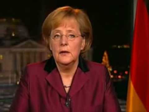 Youtube: Angela Merkel Neujahrsansprache übersetzt (31.12.2008)
