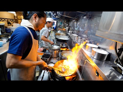 Youtube: 超絶BIG炒飯ラッシュ！行列の絶えない東京最強町中華の鍋振りに驚愕| Japanese Street Food