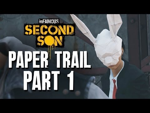 Youtube: inFamous Second Son Paper Trail Part 1 - Guide / Walkthrough  - Origami Dove, Tracker Drone