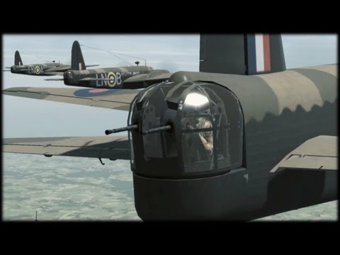 Youtube: Vickers Wellington bomber; IL-2 Cliffs of Dover Aircraft 1