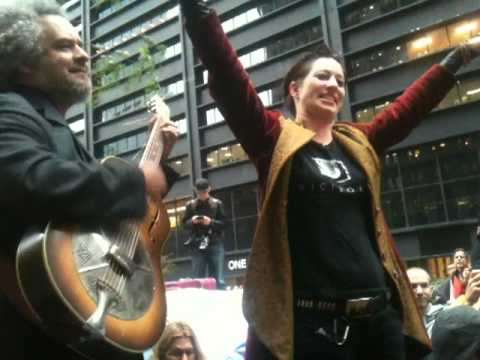Youtube: Amanda Palmer - Working Class Hero Cover (Occupy Wall Street 10/12 NYC)