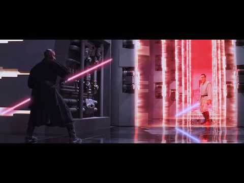 Youtube: DARTH MAUL - FULL LIGHT-SABER FIGHT in HD - Star Wars : The Phantom Menace