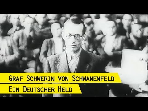 Youtube: Graf Schwerin von Schwanenfeld bleibt standhaft vor Roland Freisler