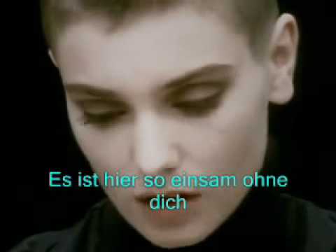Youtube: Sinead'O'Connor Nothing Compares to you Deutsch übersetzt