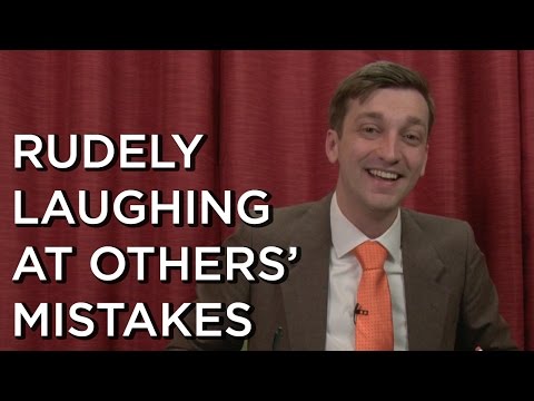 Youtube: Rudely Laughing at Others' Mistakes - The Final Bosman