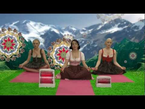 Youtube: Dirndl-Yoga