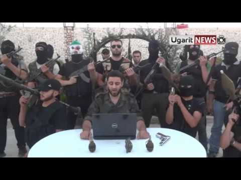 Youtube: 15 8 2012 أوغاريت , تجمع انصار الاسلام , بيان عملية تفجير الاركان في دمشق