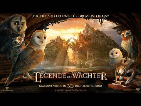Youtube: Die Legende der Wächter (Legend of the Guardians) Teaser Trailer deutsch german