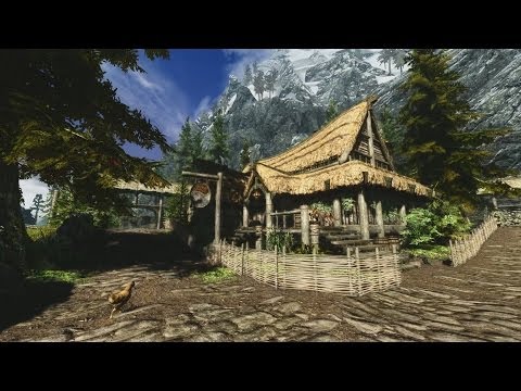 Youtube: Best Skyrim Graphics Mods 2014: Ultra Realistic Overhaul Sharpshooters ENB and Climates of Tamriel