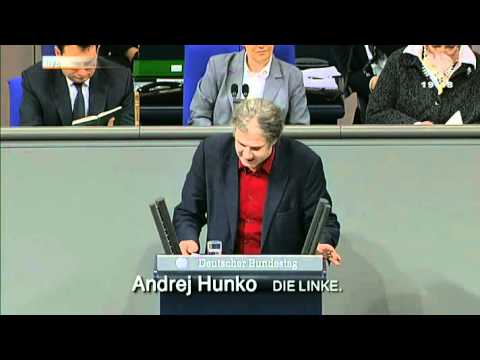 Youtube: Andrej Hunko, DIE LINKE: Europa wird sozial sein -- oder es wird nicht sein