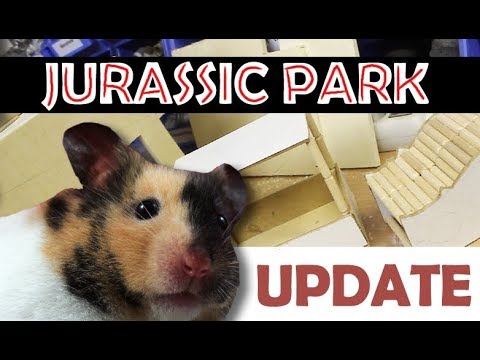 Youtube: Hamster Einrichtung DIY ♥ Jurassic Park Gehege ♥ Basteln für Nager