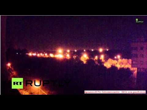 Youtube: Shelling Donetsk Airport 7-09-2014