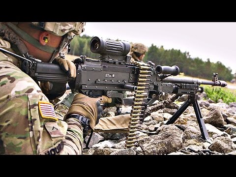 Youtube: Monstrously Powerful M240L Machine Gun Live-Fire
