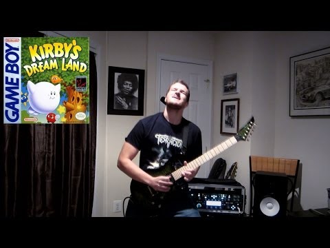 Youtube: Kirby's Dream Land - Green Greens (Stage 1) on guitar [Metal/Rock Remix]
