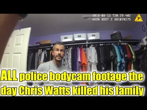 Youtube: Police bodycam footage in Chronological order the day Chris Watts' family were reported missing