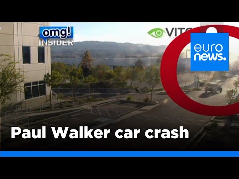 Youtube: Moment of Paul Walker car crash caught on nearby security cam