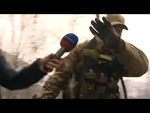 Youtube: 'Outta my face!' Foreign fighters filmed on ground with Kiev army