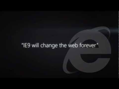 Youtube: A more beautiful web is... Internet Explorer TV commercial