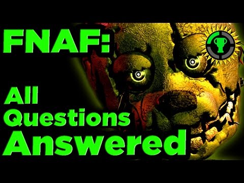 Youtube: Game Theory: FNAF Mysteries SOLVED pt. 1