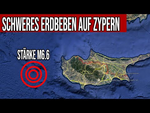 Youtube: Schweres Erdbeben auf Zypern - M6.6