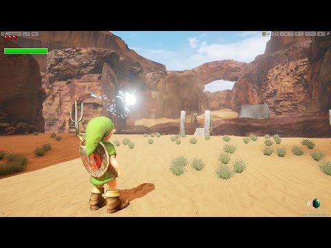 Youtube: Unreal Engine 4 [4.11.2] Zelda Ocarina of Time / Gerudo Valley
