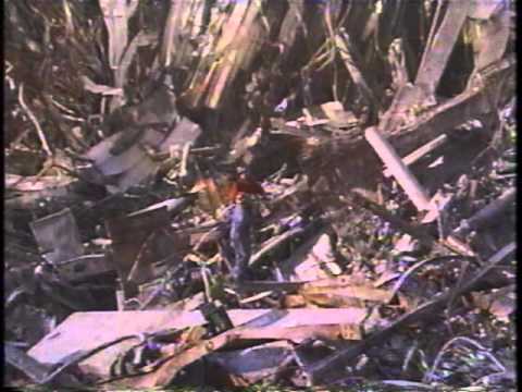 Youtube: Working at Ground Zero 6. WTC Debris, Ironworkers Cutting Steel