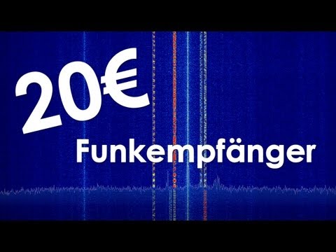 Youtube: 20 € Funkempfänger - SDR mit dem DVB-T Stick (RTL2832U, RTL SDR)