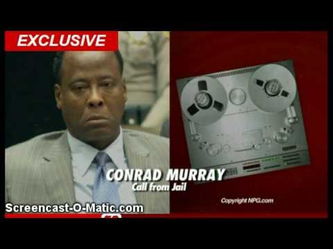 Youtube: Conrad Murray MJ Hired Me And Hated AEG - Recorded message