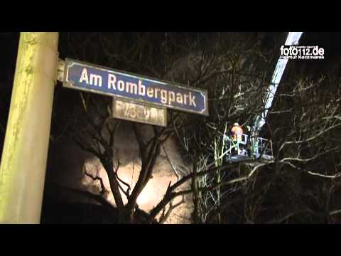 Youtube: Gebäudebrand Am Rombergpark 38 in Dortmund