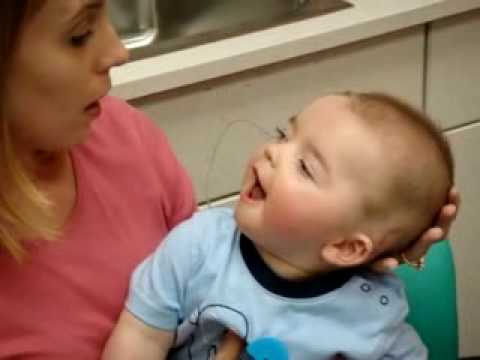 Youtube: 8 Month Old Deaf Baby's Reaction To Cochlear Implant Being Activated
